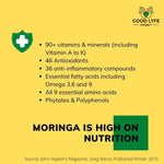 Load image into Gallery viewer, Buy Online Moringa Powder Certified Organic India Made Good Lyfe project Nutrition benefits
