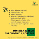 Load image into Gallery viewer, Buy Online Moringa Powder Certified Organic India Made Good Lyfe project Chlorophyll Content
