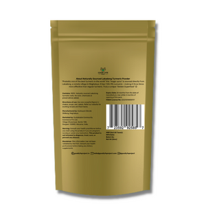 Buy Naturally sourced Lakadong Turmeric Powder for health immunity and high curcumin back pack
