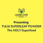 Load and play video in Gallery viewer, Buy Online Tulsi Powder Certified Organic India made Video introduction Good Lyfe Project
