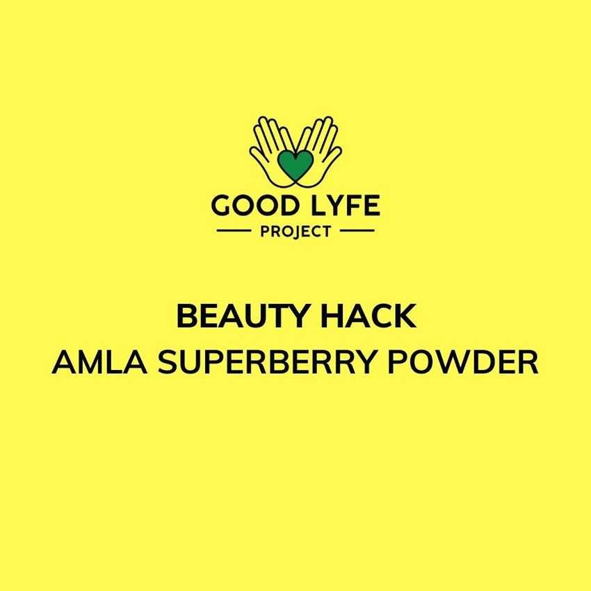 Buy Online Amla Powder Certified Organic India Made Hair Growth Beauty Hack Good Lyfe Project
