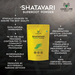 Load image into Gallery viewer, Buy Online Shatavari Powder Certified Organic India Made USDA Shatavari Product Summary Good Lyfe Project
