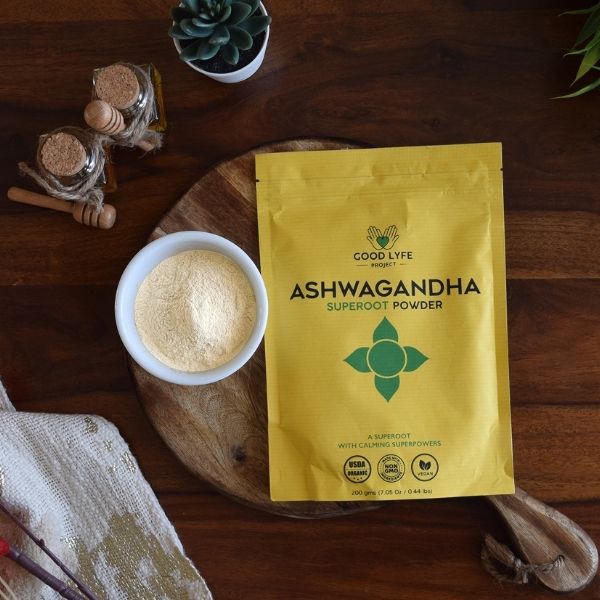 Buy Online Organic Ashwagandha Superoot Powder USDA Organic India Made