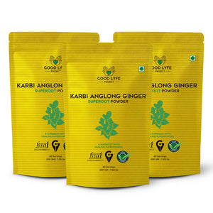 Buy Online Karbianglong Ginger Powder Certified Organic India Made USDA Multiple pack shots Good Lyfe Project