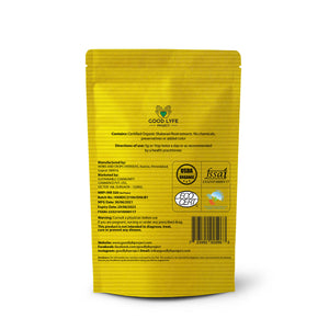Buy Online Shatavari Powder Certified Organic India Made USDA pack back Good Lyfe Project